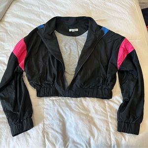 80s Ski Style Crop Jacket